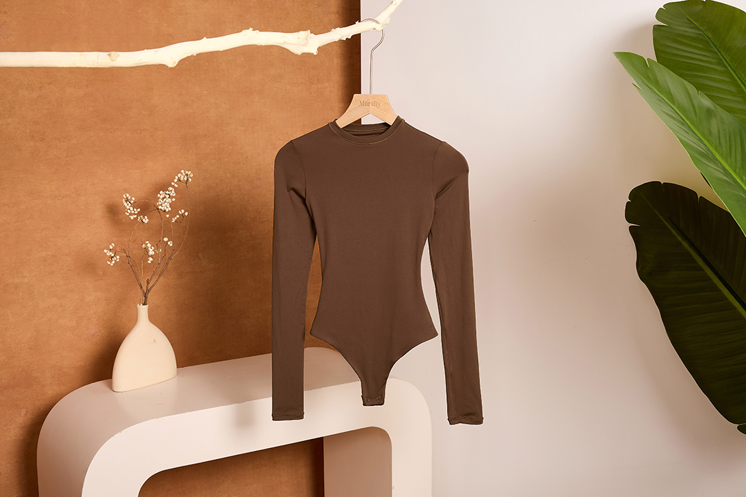 Second-skin fabric bodysuit