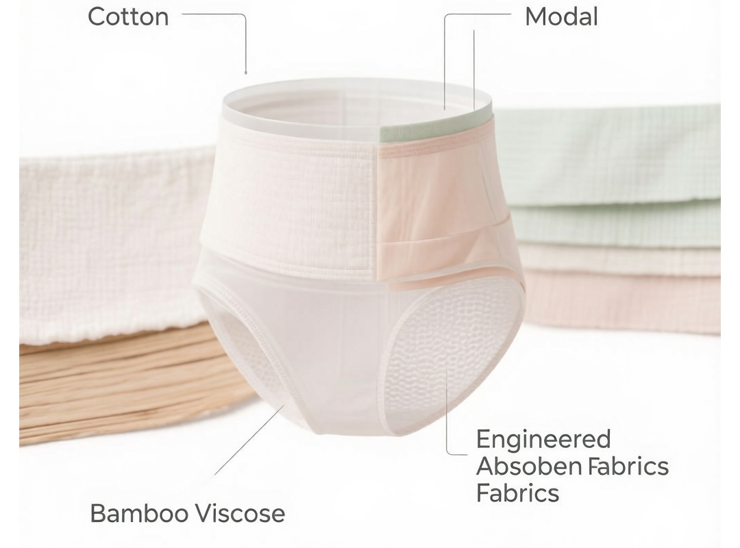 Reusable period underwear for private label Reusable period underwear for private label